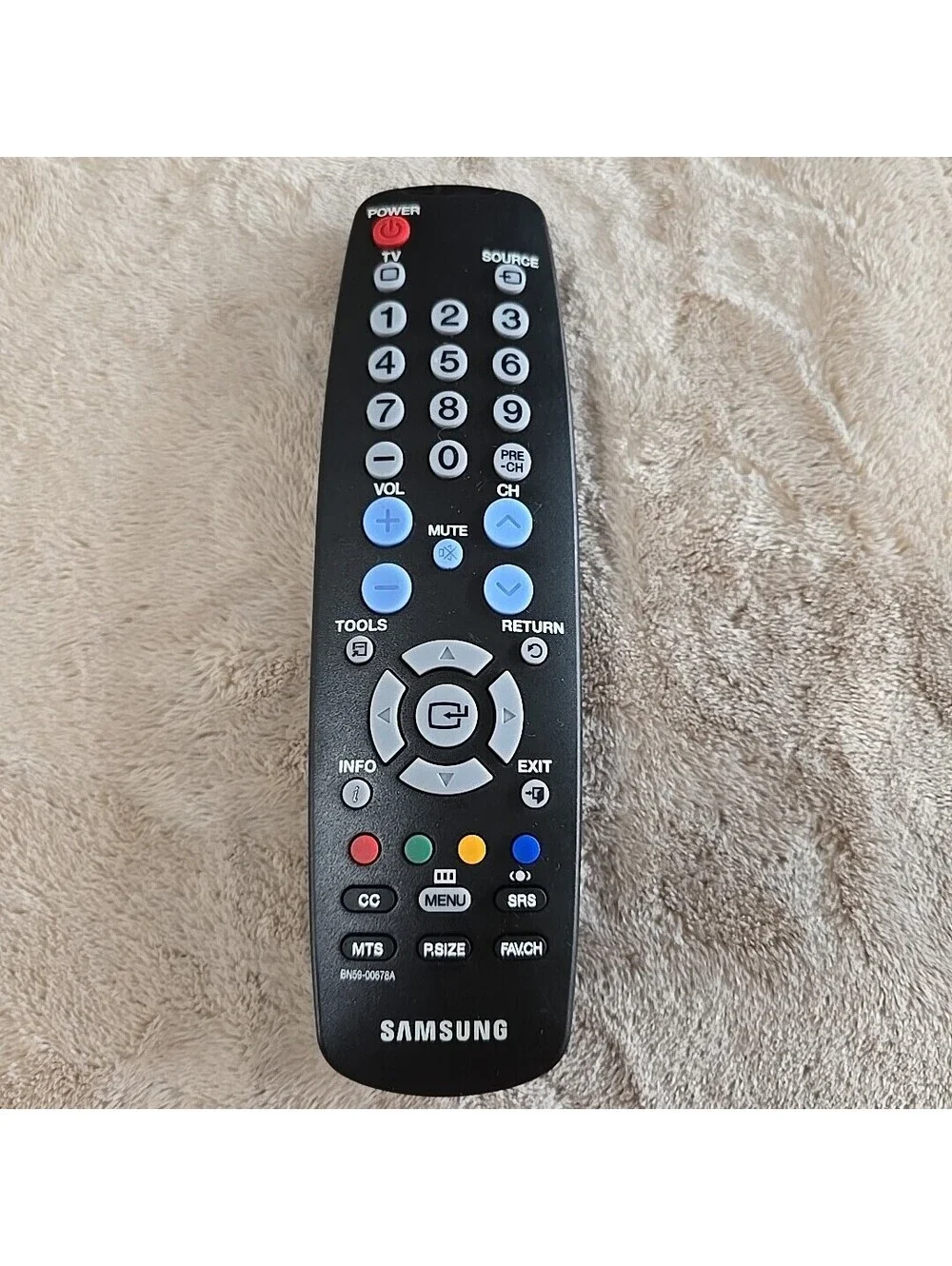 Samsung BN59-00678A Remote Control For LCD TV LN26A450 LN26A450C1 T240HD-Tested
